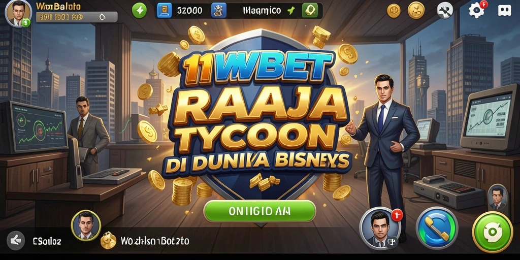 Tampilan gameplay menarik dari 11WBET dengan elemen Tycoon yang realistis.
