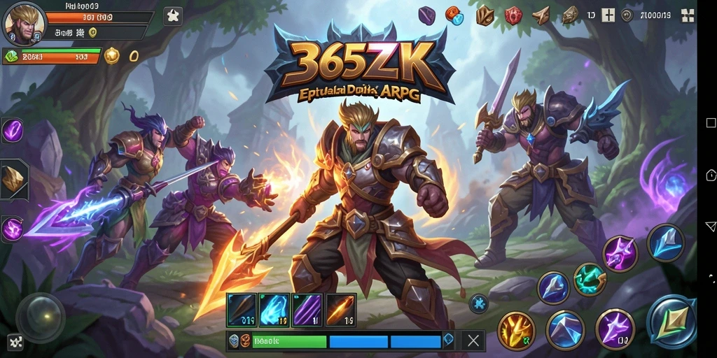 Tangkapan layar gameplay menampilkan pertarungan seru dalam 365ZK.