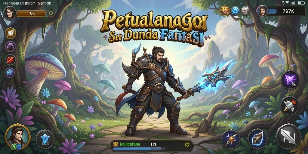 Tampilan menarik dari gameplay petualangan 797K.