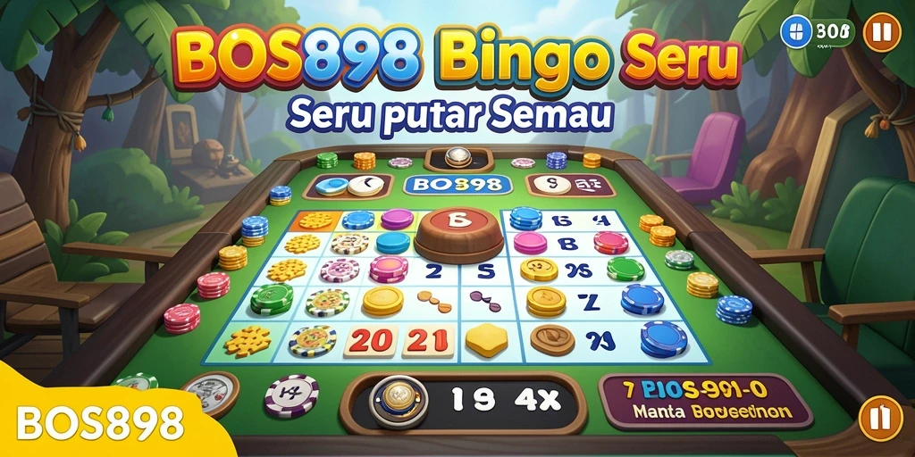 Tampilan menarik dari gameplay Bingo di BOS898.