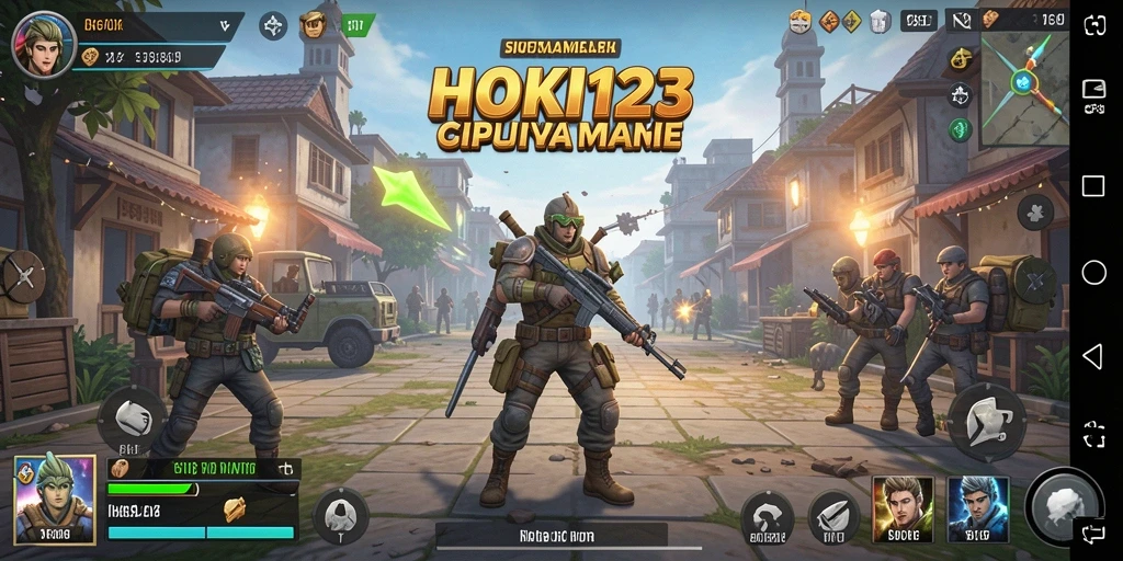 Tampilan gameplay HOKI123 yang mengasyikkan dan interaktif.