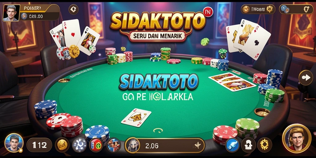 Tampilan gameplay menarik dari aplikasi SIDAKTOTO.