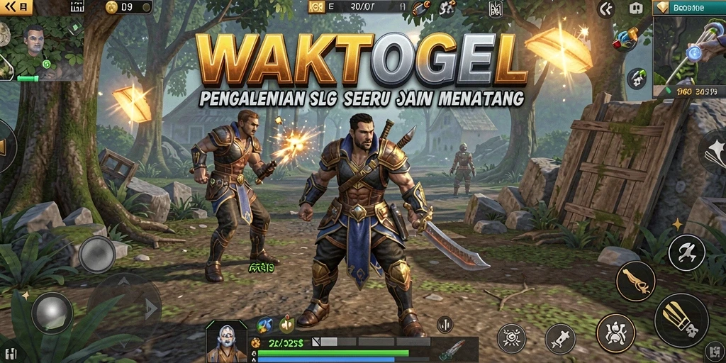 Tampilan gameplay menantang di WAKTOGEL dengan strategi yang mendalam.